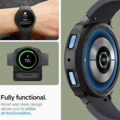 Etui Spigen Liquid Air Samsung Galaxy Watch 6 (44 MM) Matte Black Case