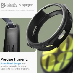 ETUI SPIGEN LIQUID AIR SAMSUNG GALAXY WATCH 7 (44 MM) MATTE BLACK