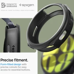 ETUI SPIGEN LIQUID AIR SAMSUNG GALAXY WATCH 7 (40 MM) MATTE BLACK