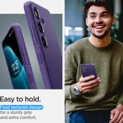 Etui Spigen Liquid Air Samsung Galaxy S24 Deep Purple Case