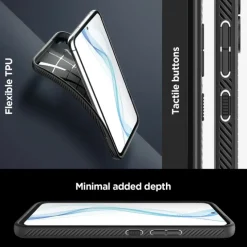 Etui SPIGEN Liquid Air Samsung A54 5g Matte Black Czarny Case