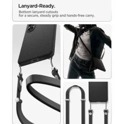 ETUI SPIGEN LIQUID AIR SAMSUNG GALAXY S26 MATTE BLACK