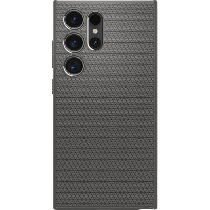 Etui Spigen Liquid Air Samsung Galaxy S24 Ultra Marble Grey Case