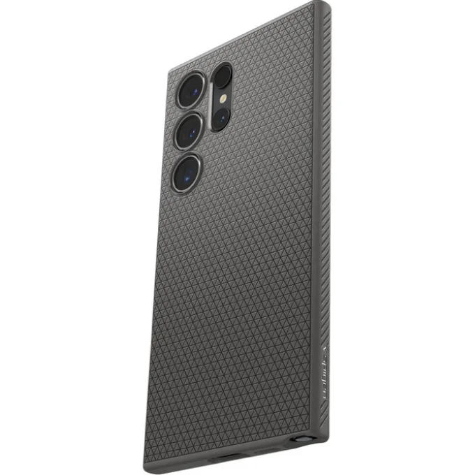 Etui Spigen Liquid Air Samsung Galaxy S24 Ultra Marble Grey Case