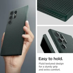 Etui Spigen Liquid Air Samsung Galaxy S24 Ultra Abyss Green Case