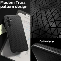Etui Spigen Liquid Air Samsung Galaxy A55 5g Matte Black Case