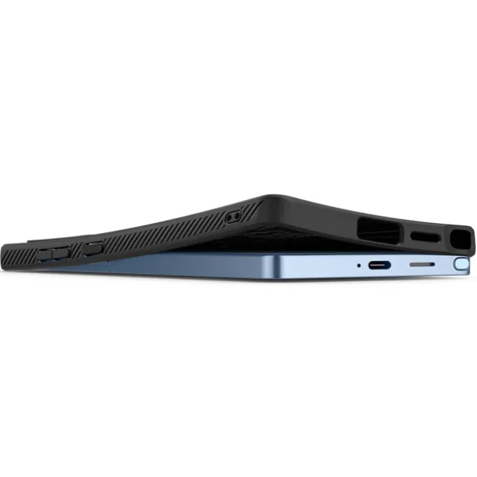 ETUI SPIGEN LIQUID AIR SAMSUNG GALAXY S25 ULTRA MATTE BLACK