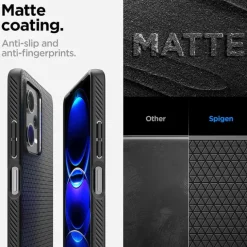 Etui Spigen Liquid Air Xiaomi Redmi Note 12 Pro 5G / Poco X5 Pro 5G Matte Black