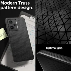Etui Spigen Liquid Air Xiaomi Redmi Note 12 Pro 5G / Poco X5 Pro 5G Matte Black