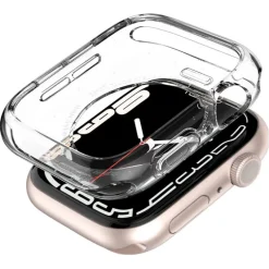 Etui SPIGEN Liquid Crystal Apple Watch 6 7 8 9 SE 2022 40mm 41mm Przezroczyste