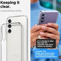 Etui Spigen Liquid Crystal Galaxy S23 FE Crystal Clear Case