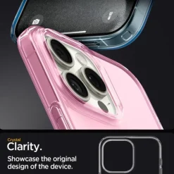 Etui Spigen Liquid Crystal iPhone 15 Pro Gradation Pink Case