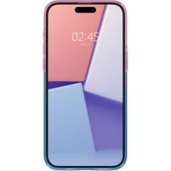 Etui Spigen Liquid Crystal iPhone 15 Pro Gradation Pink Case