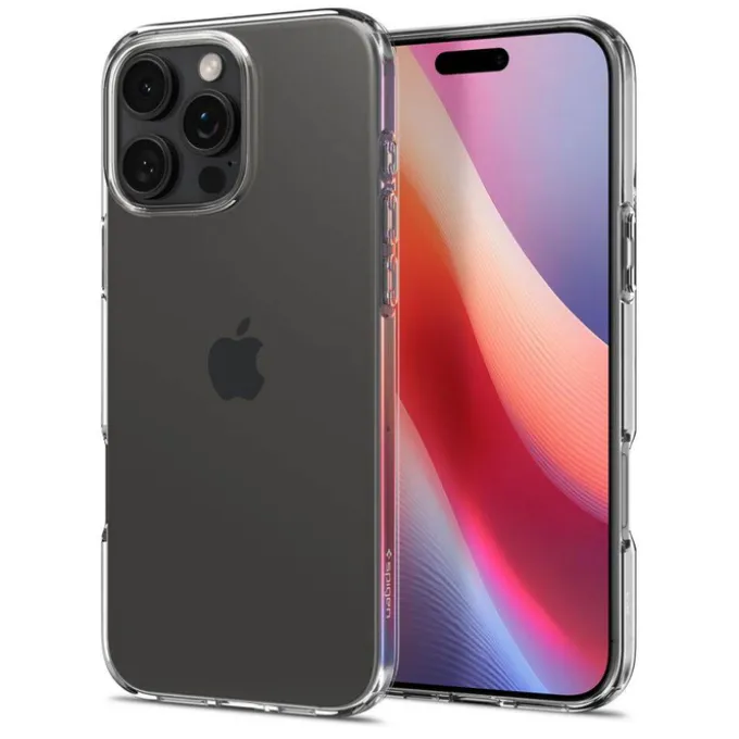 ETUI SPIGEN LIQUID CRYSTAL IPHONE 16 PRO CRYSTAL CLEAR