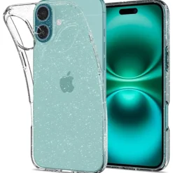 ETUI SPIGEN LIQUID CRYSTAL IPHONE 16 PLUS GLITTER CRYSTAL