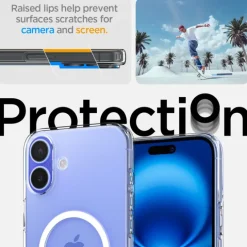 Etui SPIGEN LIQUID CRYSTAL MAG MAGSAFE IPHONE 16 PLUS CLEAR