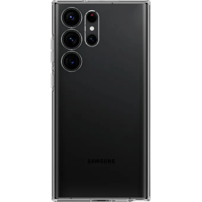 Etui Spigen Liquid Crystal Samsung S23 Ultra Crystal Clear Przezroczysty Case