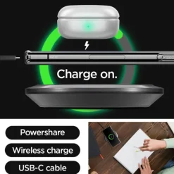 Etui Spigen Liquid Crystal Samsung S23 Ultra Crystal Clear Przezroczysty Case