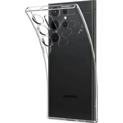 Etui Spigen Liquid Crystal Samsung S23 Ultra Crystal Clear Przezroczysty Case