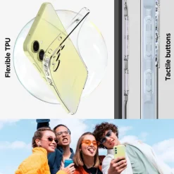 Etui Spigen Liquid Crystal Samsung Galaxy A55 5g Crystal Clear Case