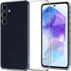 Etui Spigen Liquid Crystal Samsung Galaxy A55 5g Crystal Clear Case