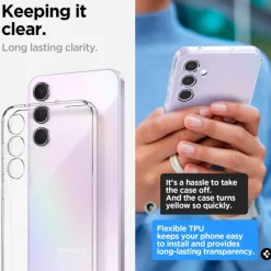 Etui Spigen Liquid Crystal Samsung Galaxy A55 5g Crystal Clear Case