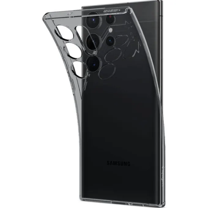 Etui Spigen Liquid Crystal Samsung S23 Ultra Space Crystal Przezroczysty Case