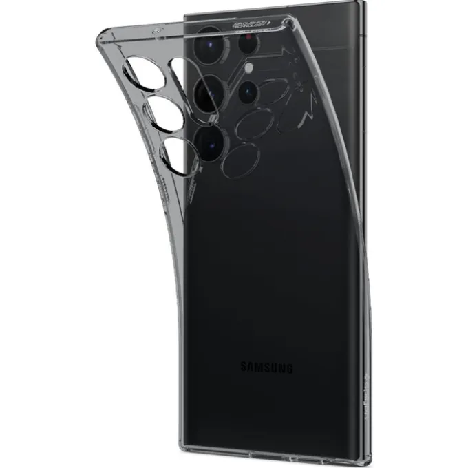 Etui Spigen Liquid Crystal Samsung S23 Ultra Space Crystal Przezroczysty Case
