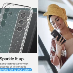 Etui Spigen Liquid Crystal Samsung Galaxy S24 Glitter Crystal Case