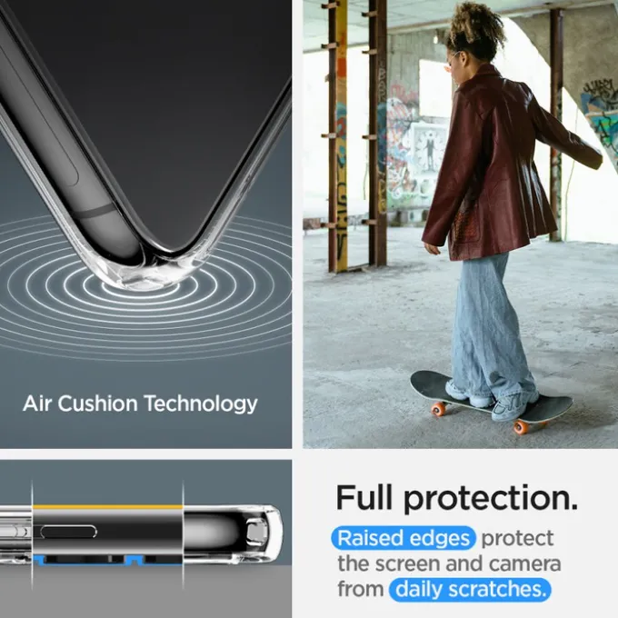 Etui Spigen Liquid Crystal Samsung S23 Crystal Clear Przezroczysty Case