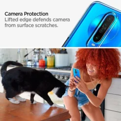 Etui SPIGEN Liquid Crystal Xiaomi Poco X2 / Redmi K30 Clear Przeźroczyste Case