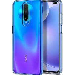 Etui SPIGEN Liquid Crystal Xiaomi Poco X2 / Redmi K30 Clear Przeźroczyste Case