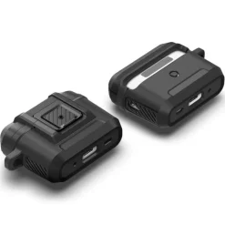 ETUI SPIGEN LOCK FIT AIRPODS PRO 1 / 2 MATTE BLACK
