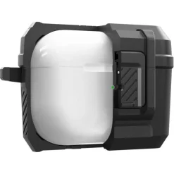 ETUI SPIGEN LOCK FIT AIRPODS PRO 1 / 2 MATTE BLACK