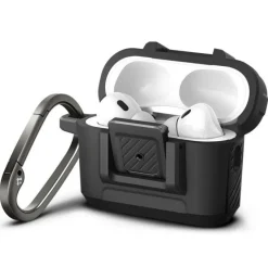 ETUI SPIGEN LOCK FIT AIRPODS PRO 1 / 2 MATTE BLACK