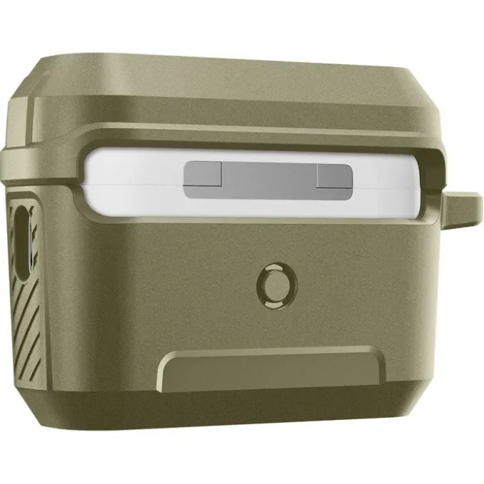 Etui Spigen Lock Fit Airpods Pro 1 / 2 Vintage Khaki Case