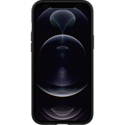 Etui SPIGEN Mag Armor iPhone 12 12 Pro Matte Black Czarne Case