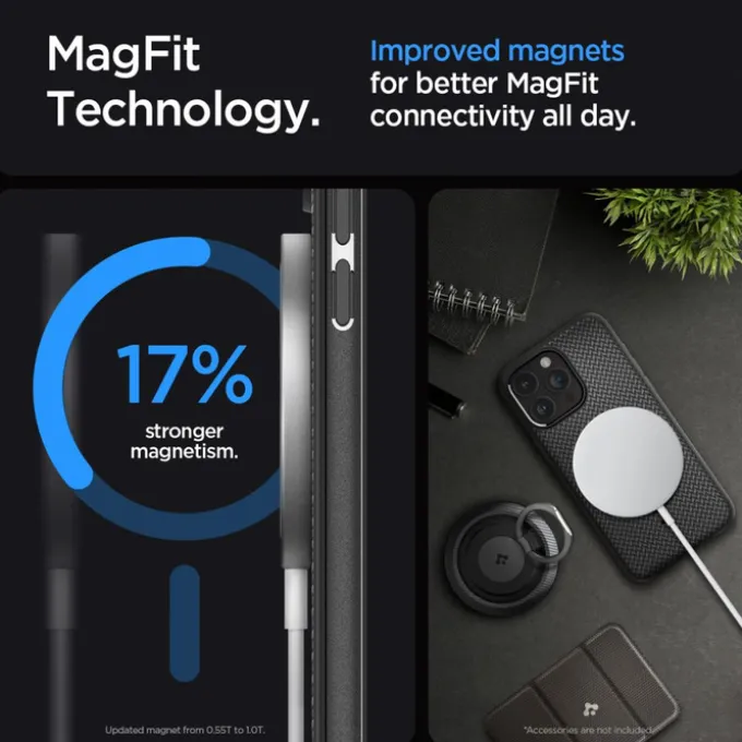 Etui Spigen Mag Armor iPhone 15 Pro Matte Black
