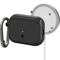 Etui Spigen Mag Armor Magsafe Apple Airpods Pro 1 / 2 Matte Black Case