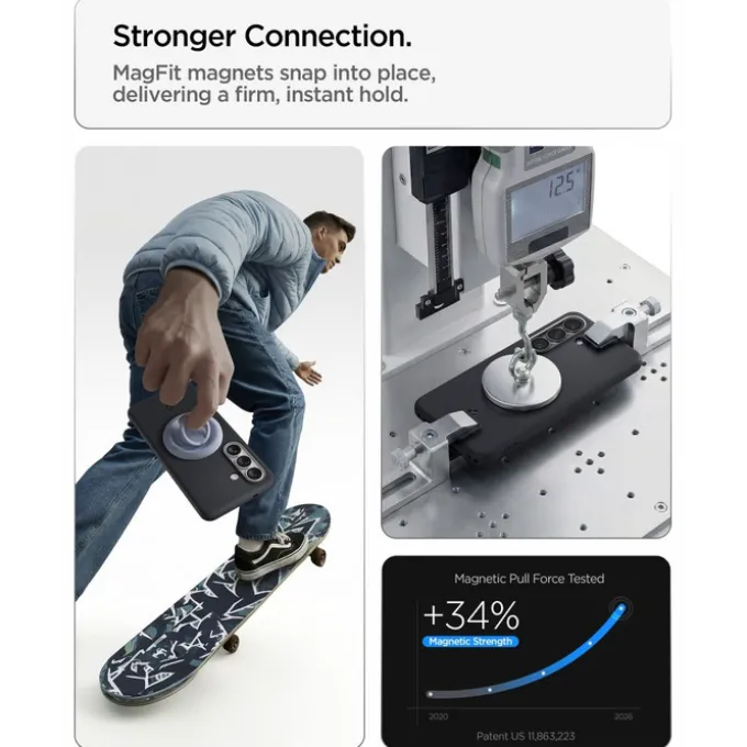 ETUI SPIGEN NANO POP MAG SAMSUNG GALAXY S26 MAGSAFE BLACK SESAME