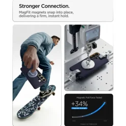 ETUI SPIGEN NANO POP MAG SAMSUNG GALAXY S26 ULTRA MAGSAFE BLUEBERRY NAVY