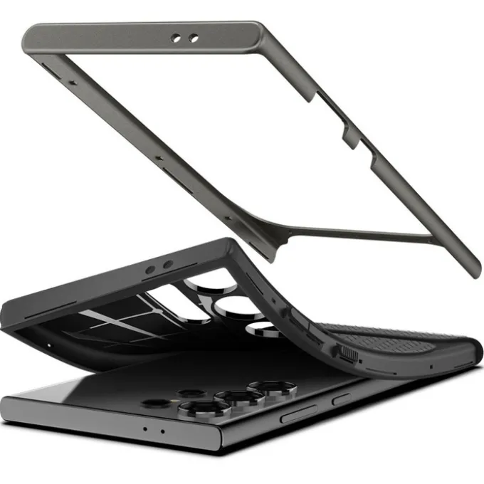 Etui Spigen Neo Hybrid Samsung Galaxy S24 Ultra Gunmetal Case