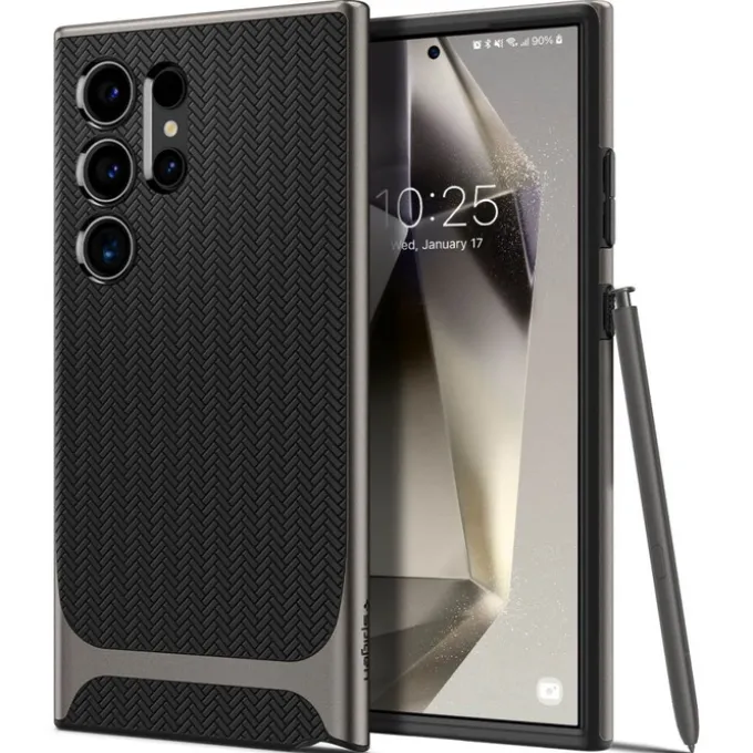 Etui Spigen Neo Hybrid Samsung Galaxy S24 Ultra Gunmetal Case