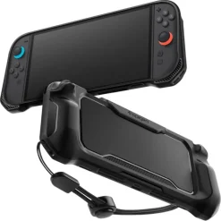 ETUI SPIGEN NINTENDO SWITCH 2 RUGGED ARMOR MATOWE CZARNE