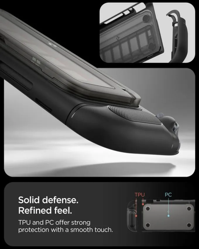 ETUI SPIGEN NINTENDO SWITCH 2 SNAP CZARNE