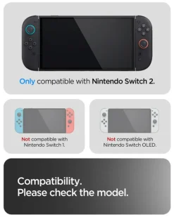 ETUI SPIGEN NINTENDO SWITCH 2 THIN FIT 360 FROST BLACK