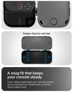 ETUI SPIGEN NINTENDO SWITCH 2 THIN FIT 360 FROST BLACK