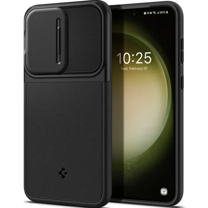 Etui Spigen Optik Armor Galaxy S23 Black Case