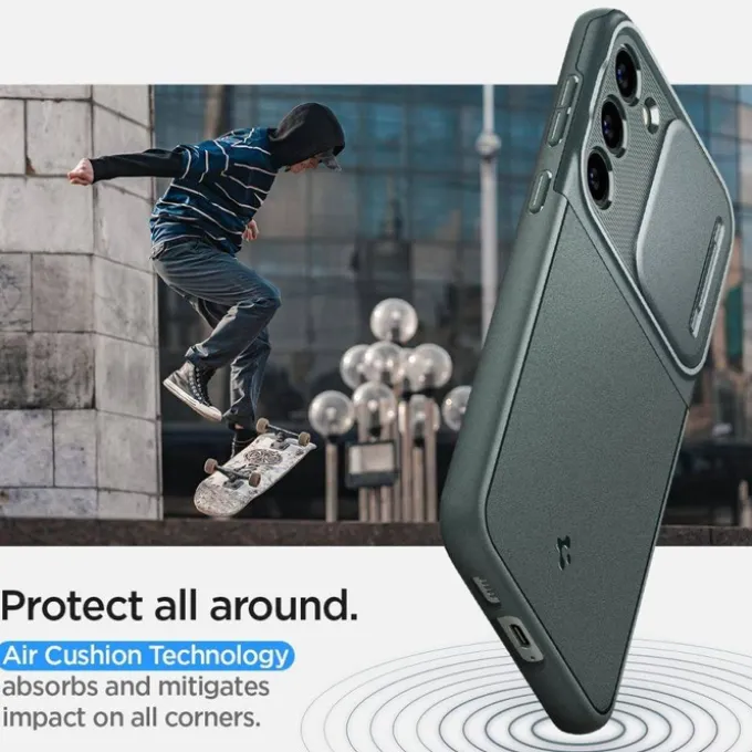 Etui Spigen Optik Armor Galaxy S23 Abyss Green Case