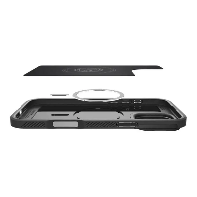 ETUI SPIGEN OPTIK ARMOR MAG MAGSAFE IPHONE 16 PRO MAX BLACK